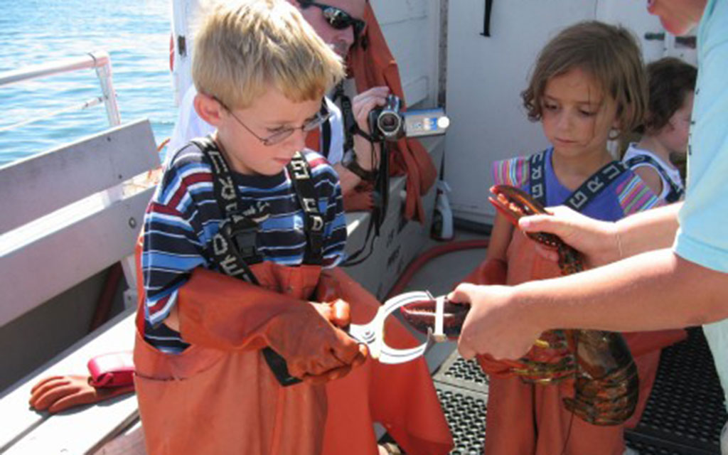 rubber-banding-lobster-claw-lobster-cruise